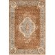 preview thumbnail 7 of 11, SAFAVIEH Handmade Empire Taryn Traditional Oriental Wool Rug 6' x 9' - Blue/Brown - Rectangle