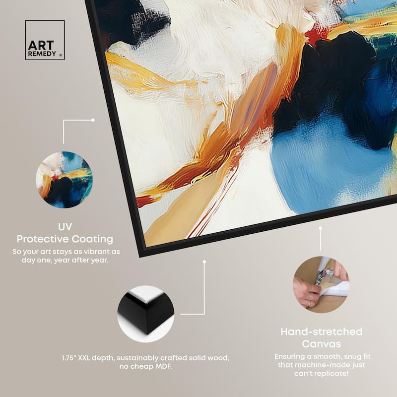 Vibrant Palette II Canvas Set of 2 by Art Remedy