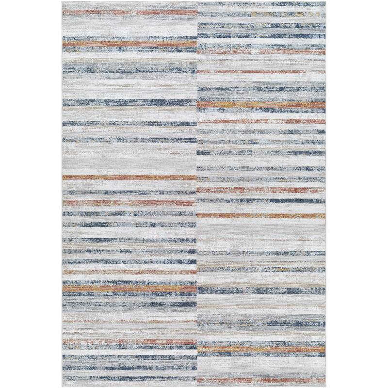 Livabliss Casual Beckham Stripe Area Rug
