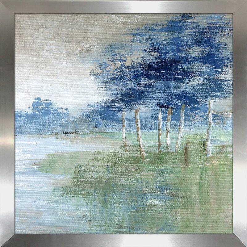 "Birch River" by Nan 2 Print on Acrylic