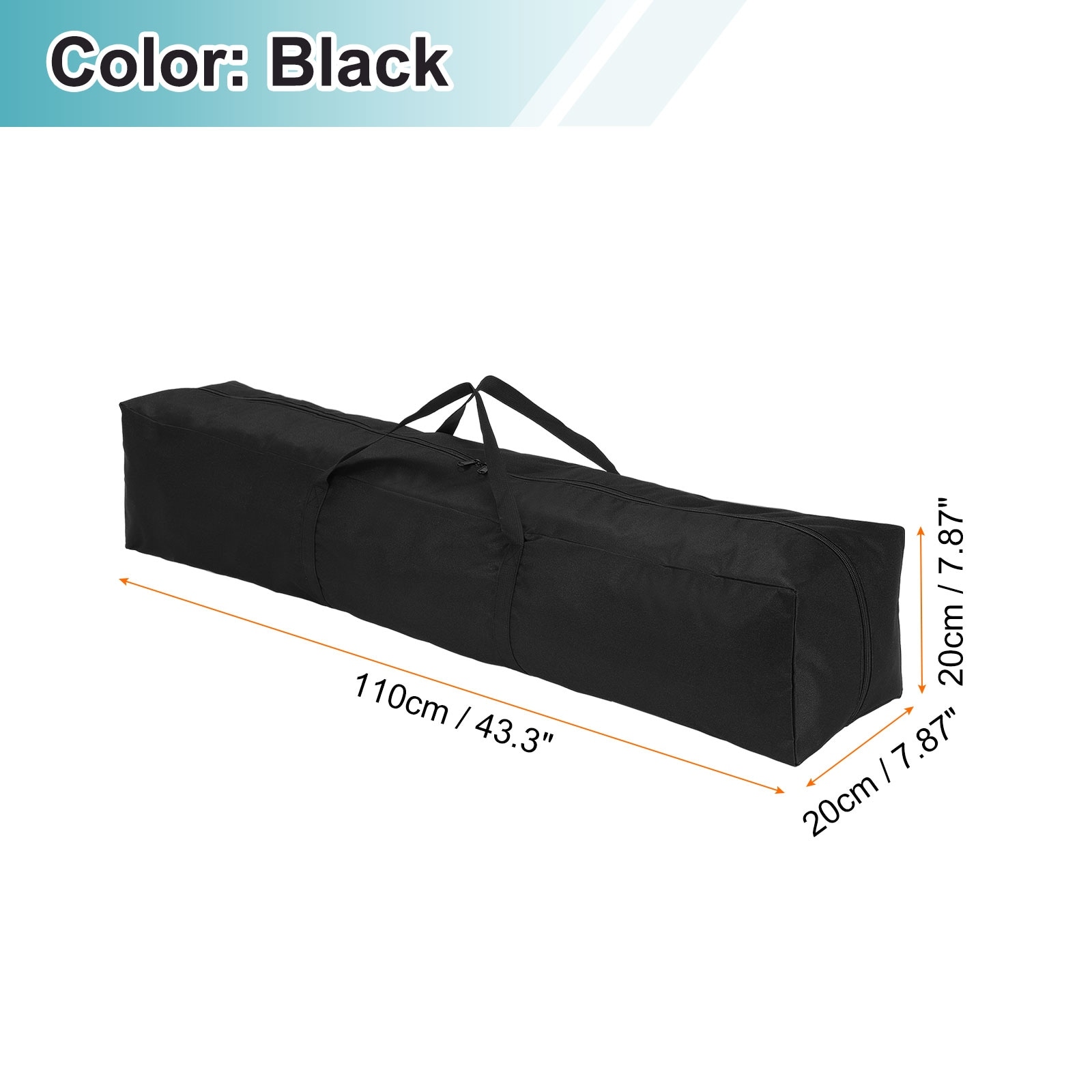 2pcs Camping Chair Replacement Bag Folding Chair Carry Bag, Black