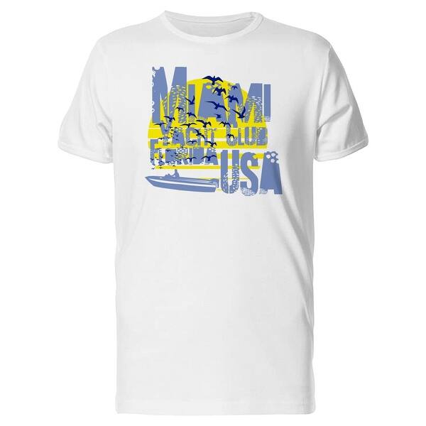 Shop Miami Yacht Club Florida Tee Men S Image By Shutterstock