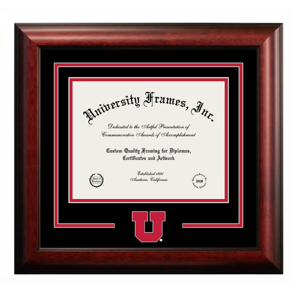 Utah Utes 11w x 8.5h Spirit Diploma Frame