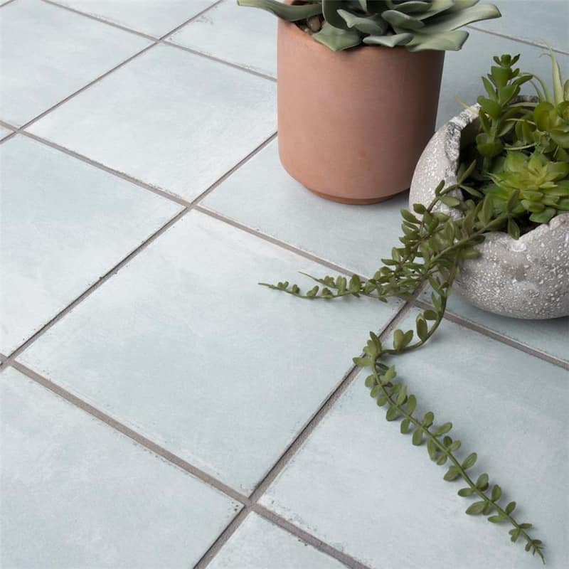Merola Tile Barcelona Ocean 5-3/4" x 5-3/4" Porcelain Floor and Wall Tile