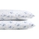 preview thumbnail 44 of 64, Laura Ashley Soft & Silky Sateen Printed Cotton Sheet Set Std Pillowcase Pair - Garden Muse Blue