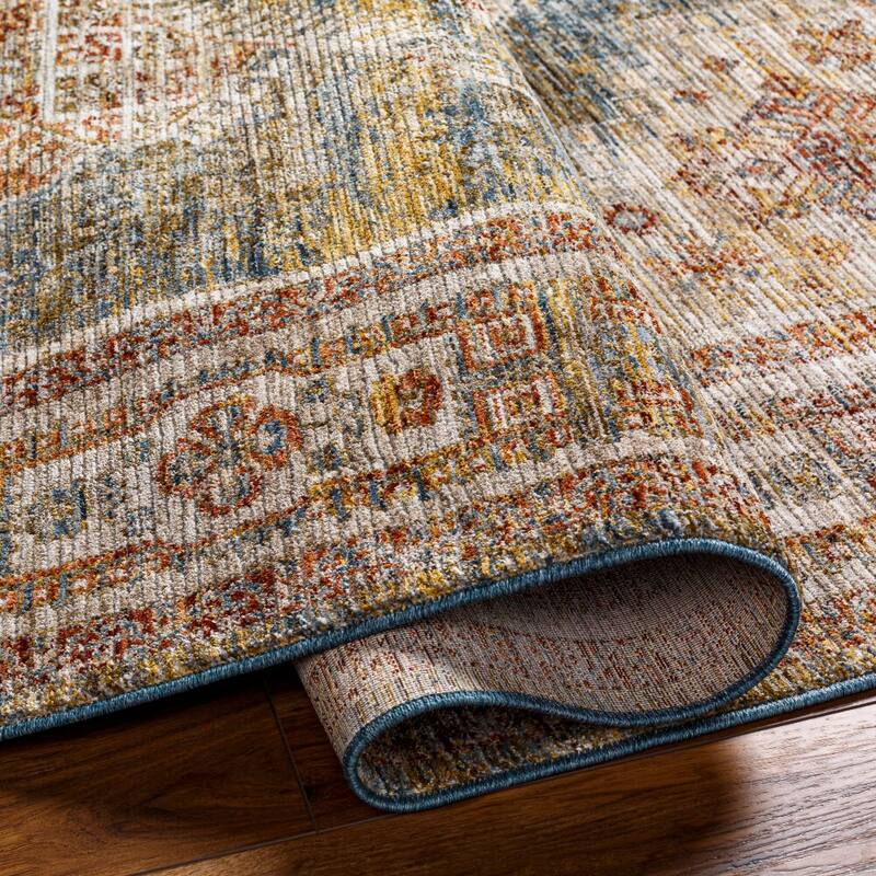 Livabliss Traditional Naila Medallion Area Rug