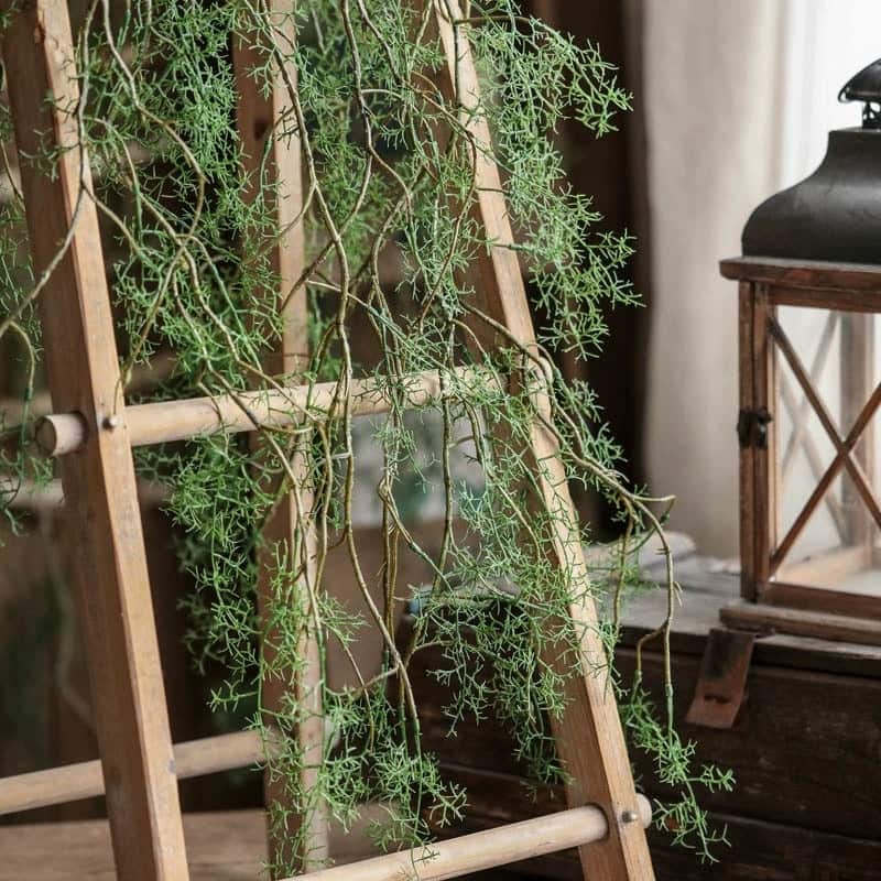 RusticReach Artificial Rattan Vine Decorative Myriad Strands 55" Long