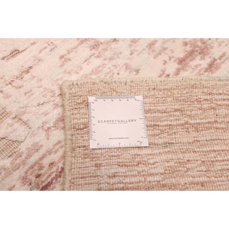 ECARPETGALLERY Hand Loomed Elysian Ivory Rug - 8'1 x 9'10