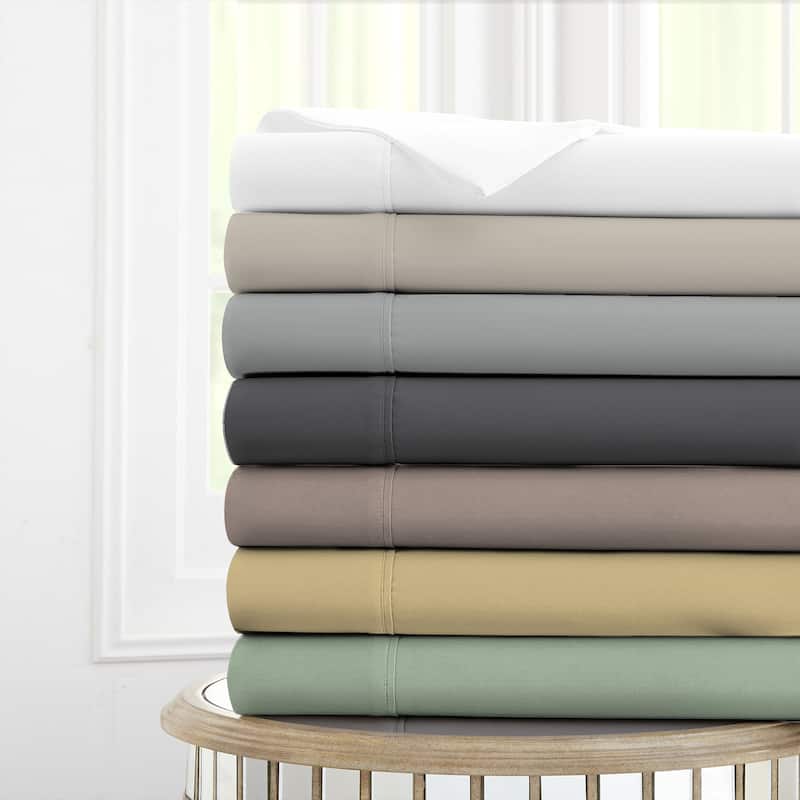 Purity Home 100% Cotton Long Staple Ultra-Soft Percale Sheet Set
