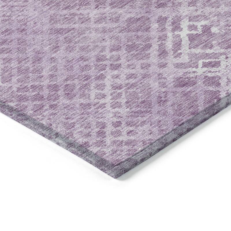 HomeRoots Geometric Transitional Rectangle Outdoor Rug