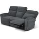 preview thumbnail 31 of 118, MCombo 64.6" Wall Hugger Power Loveseat Fabric Recliner Sofa with USB Ports