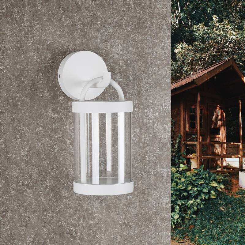 Outdoor Wall Lantern Exterior Wall LED Outdoor Light Fixture Outdoor Wall Light Porch & Patio Lights,Large,Waterproof for Garage