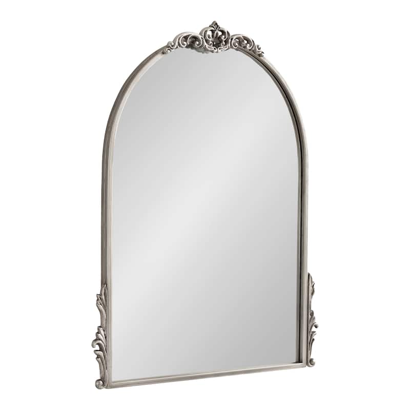 Kate and Laurel Myrcelle Decorative Framed Wall Mirror - 21x26 - Silver