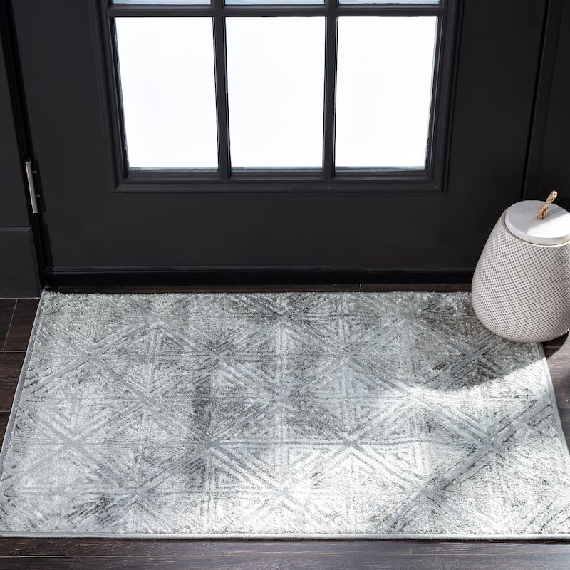 Glory Modern & Contemporary Geometric Indoor Area Rug