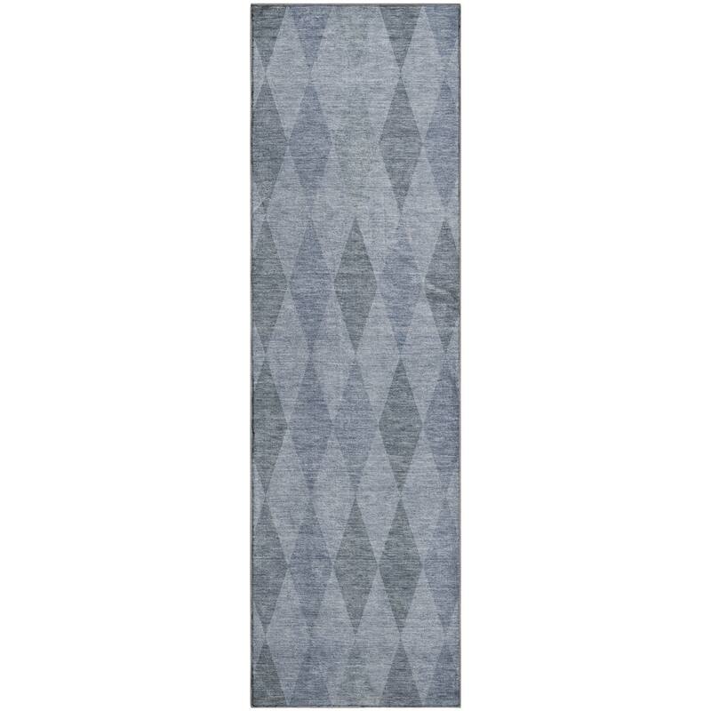 Premium Washable Super Soft Modern Diamonds Mayfield Rug