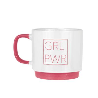 Amici Home Girl Power Mug 20 Oz - 5.5 inch