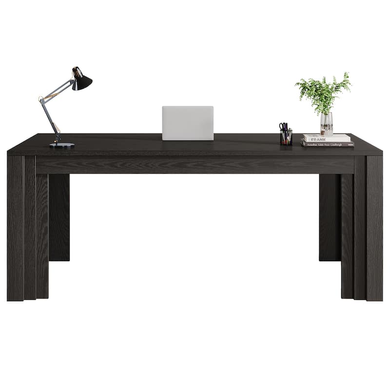 63-Inch Executive Desk, Large Home Office Computer Desk