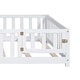 preview thumbnail 11 of 15, Full Size Floor Bed Frame with Support Slats for Toddlers
