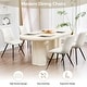preview thumbnail 39 of 76, HOMYKA Modern Dining Chairs with Thick Cushions Set of 3