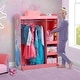preview thumbnail 6 of 4, Disney Princess Dress & Play Boutique - Pretend Play Costume Storage Closet/Wardrobe