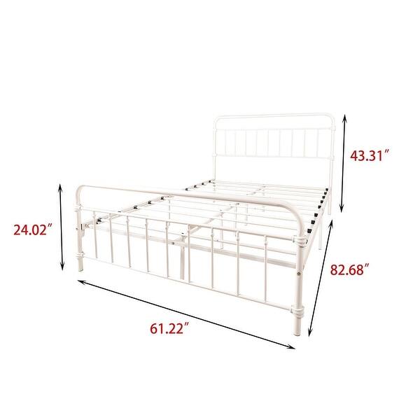 Alazyhome Classic Metal Platform Bed Frame Bed Bath & Beyond 35868567