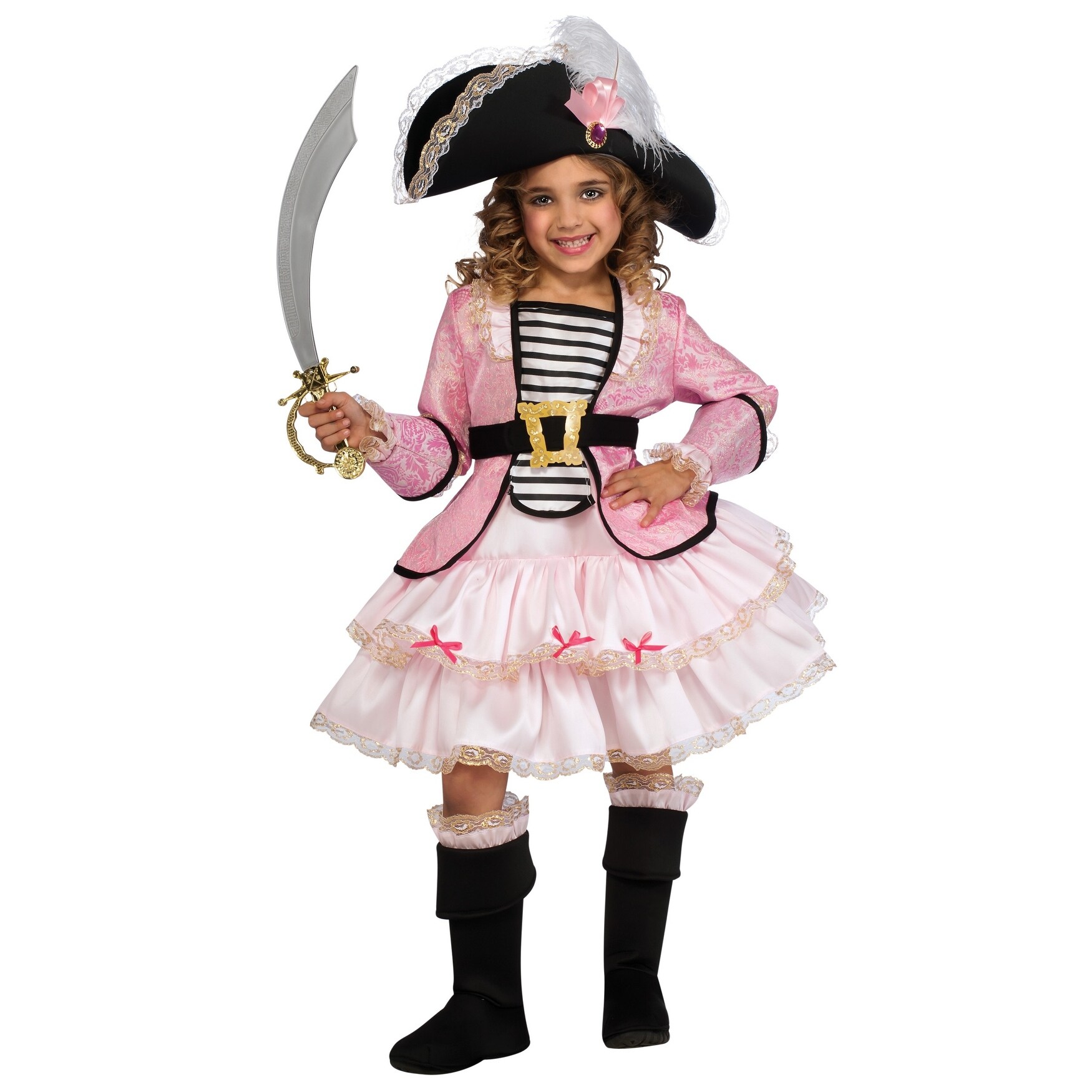 Shop Girls Pirate Princess Costume Overstock 13787217