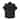 Mercana Deacon Large Matte Black Metal Canister with Sculptural Handles