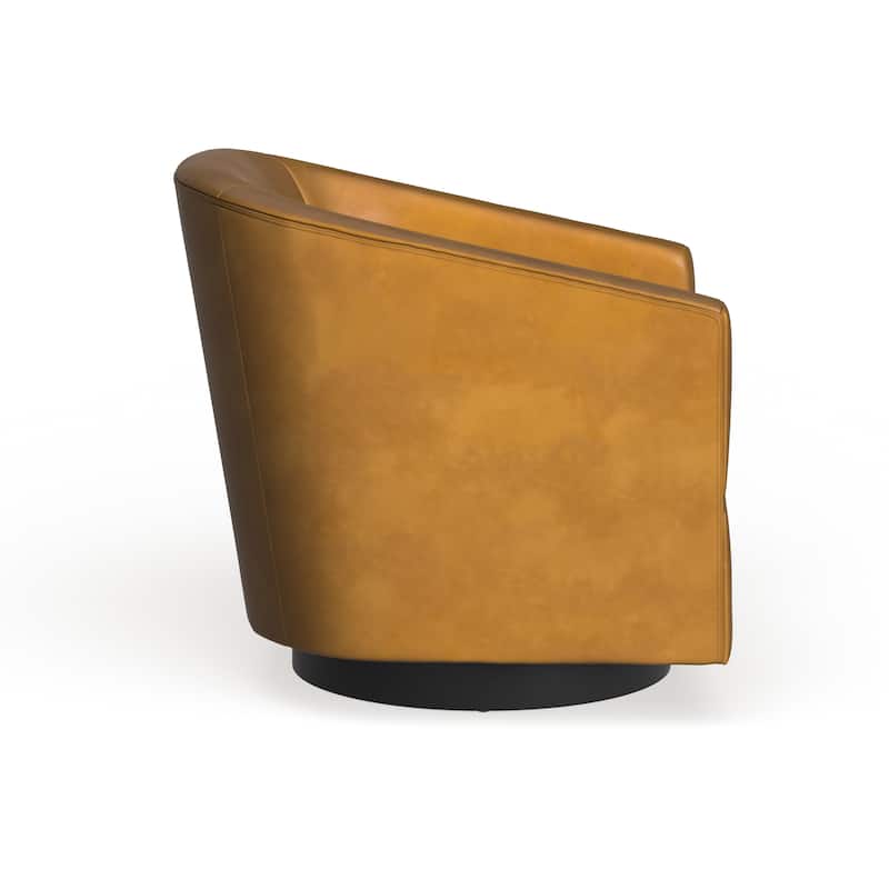 Gilbert Wood Base Swivel Chair by Greyson Living