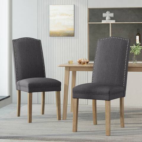 Bunce Fabric Dining Chair (Set of 2) by Christopher Knight Home