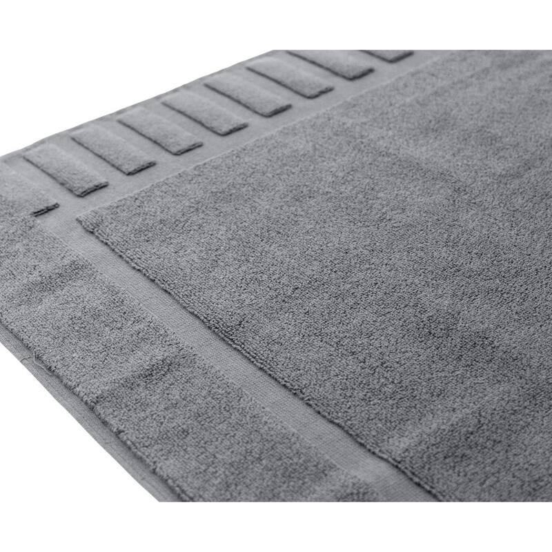 White Classic Luxury Cotton Bath Mat 22x34 Set of 2