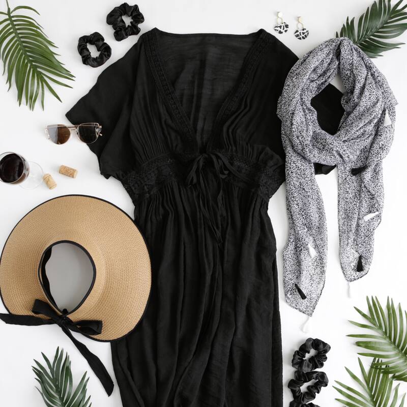 Boho Feather Kimono