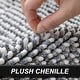 preview thumbnail 13 of 35, Ombre Chenille Non-Slip Bath Rug