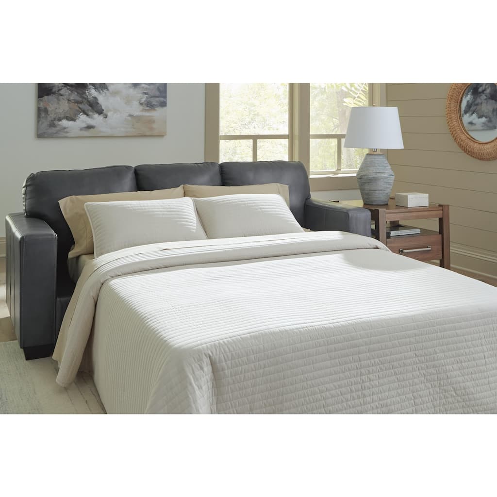 Signature Design by Ashley Bolsena Gray Queen Sofa Sleeper - 85" W x 38" D x 36" H