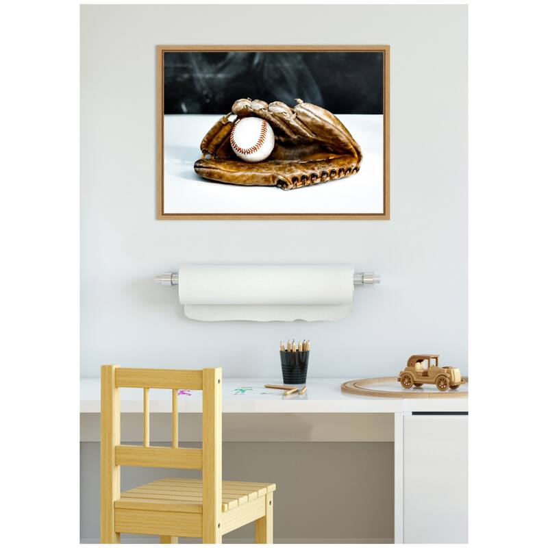 Kate and Laurel Sylvie Ace Framed Canvas by Alicia Abla