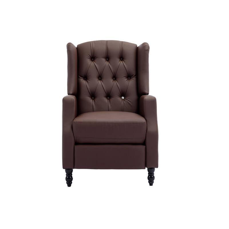 PU Leather Upholstered Recliner Chair
