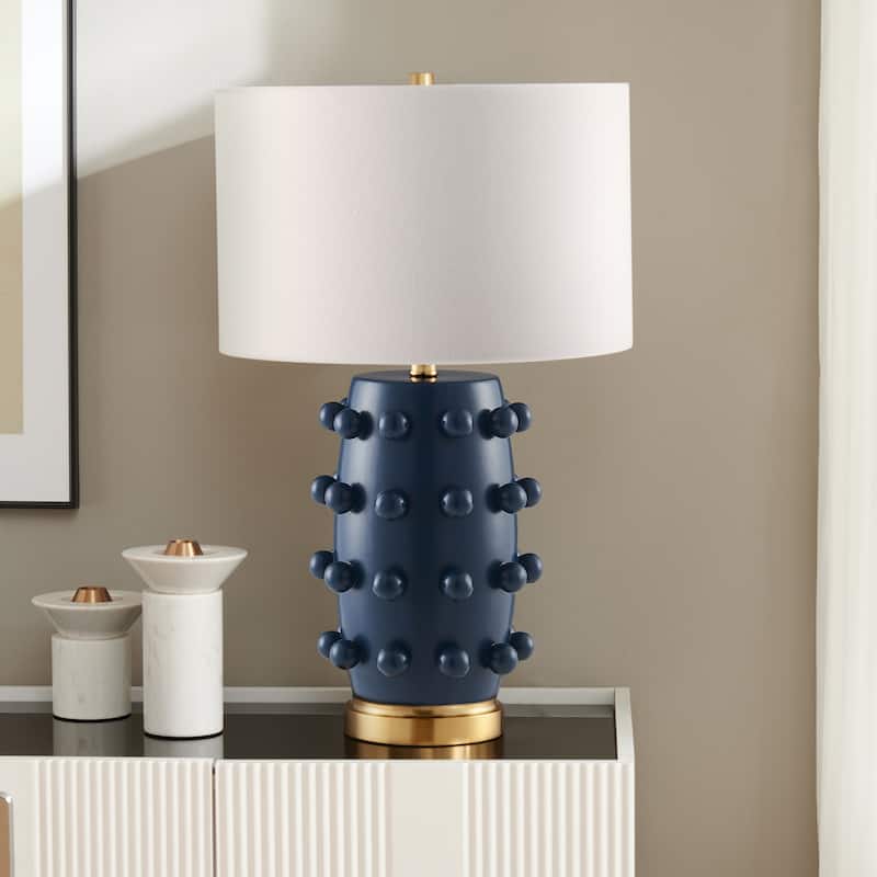 Farrington 26" Tall Ceramic Table Lamp with Fabric Shade
