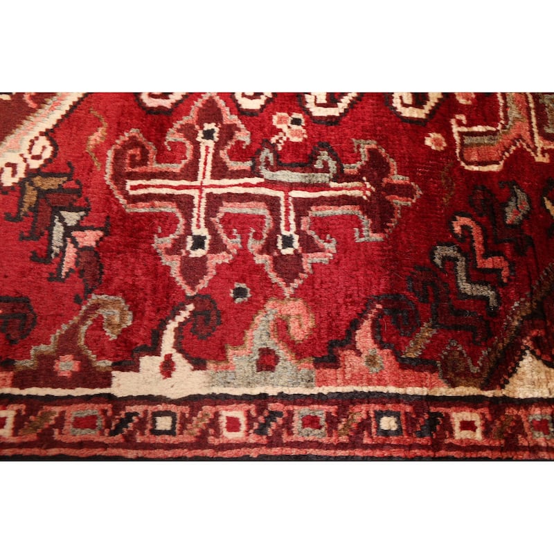 ECARPETGALLERY Hand-knotted Sarabi Red Wool Rug - 8'6 x 10'11