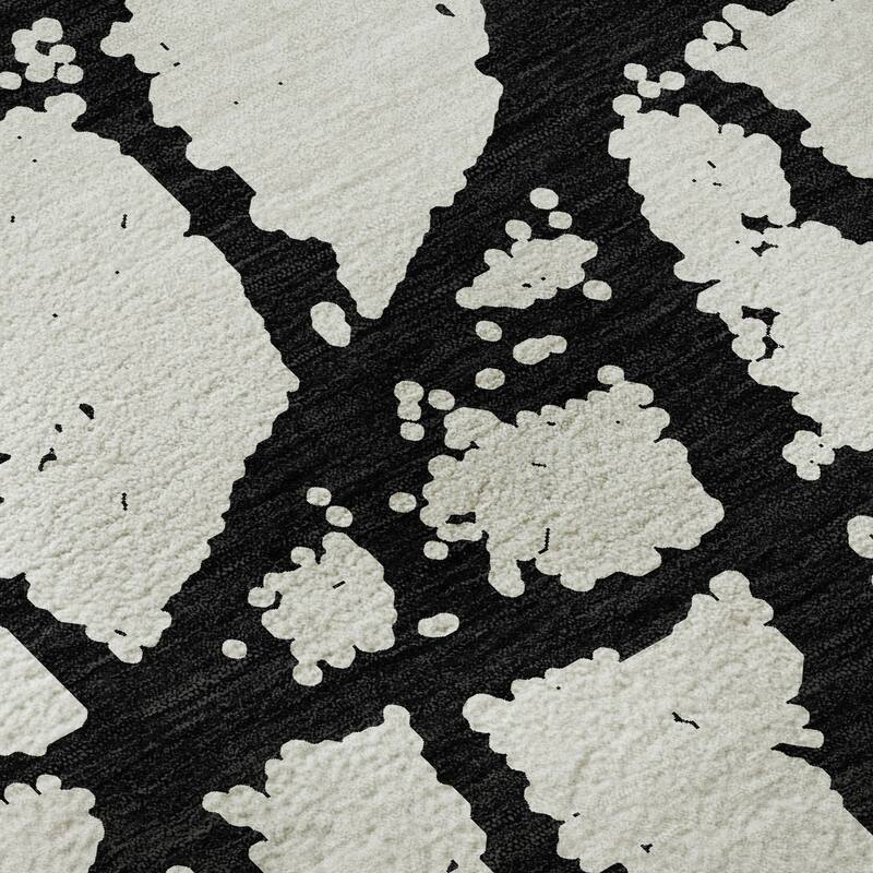 Premium Washable Super Soft Modern Crackle Mayfield Rug