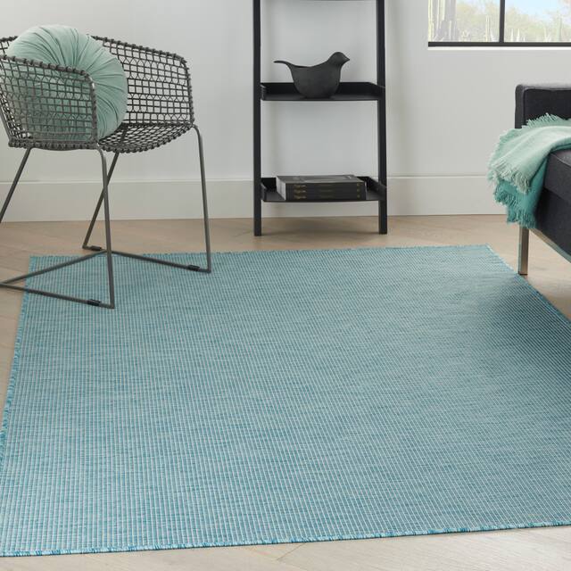 Nourison Positano Ombre Casual Modern Indoor/Outdoor Rug