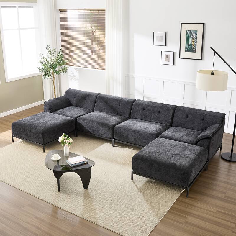 Upholstered Modular Sectional Sofa