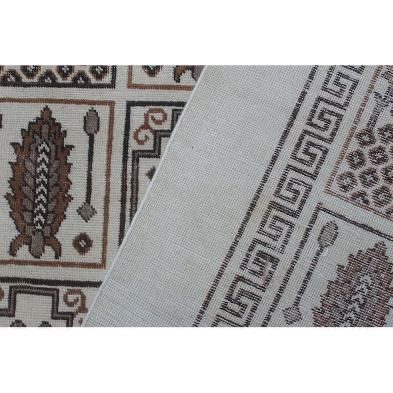 Vintage Antique Persian Bakhtiari Saunders Wool Rug - 9'9'' x 12'7''