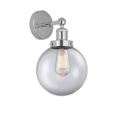 Innovations Lighting 616-1W-10-7-L Beacon Sconce Beacon 10" Tall Wall