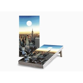 New York City Cornhole Game (Choose Wraps or Boards)