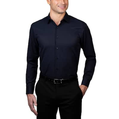 Ben Sherman Men's Teardrop Dobby Dress Shirt