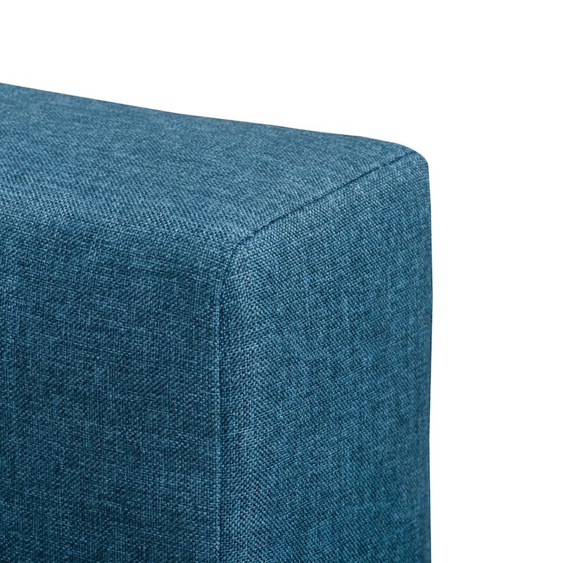 Nova Ridge Upholstered Button-Tufted Bed Frame, Full