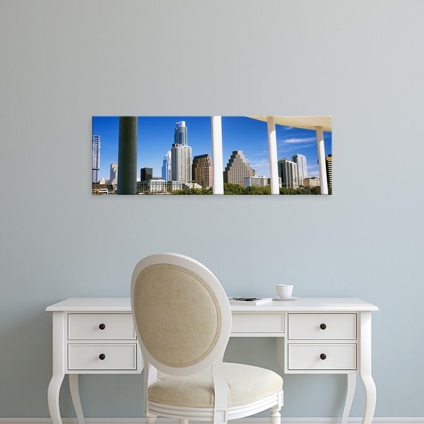 Easy Art Prints Panoramic Image 'Skyscrapers from the Long Center for the Performing Arts, Austin, Texas' Canvas Art