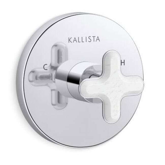 Kallista P32708-WC 002 Collection Shower Only Trim Package Shower Head
