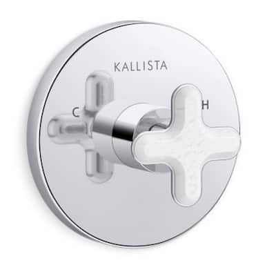 Kallista P32708-WC 002 Collection Shower Only Trim Package Shower Head