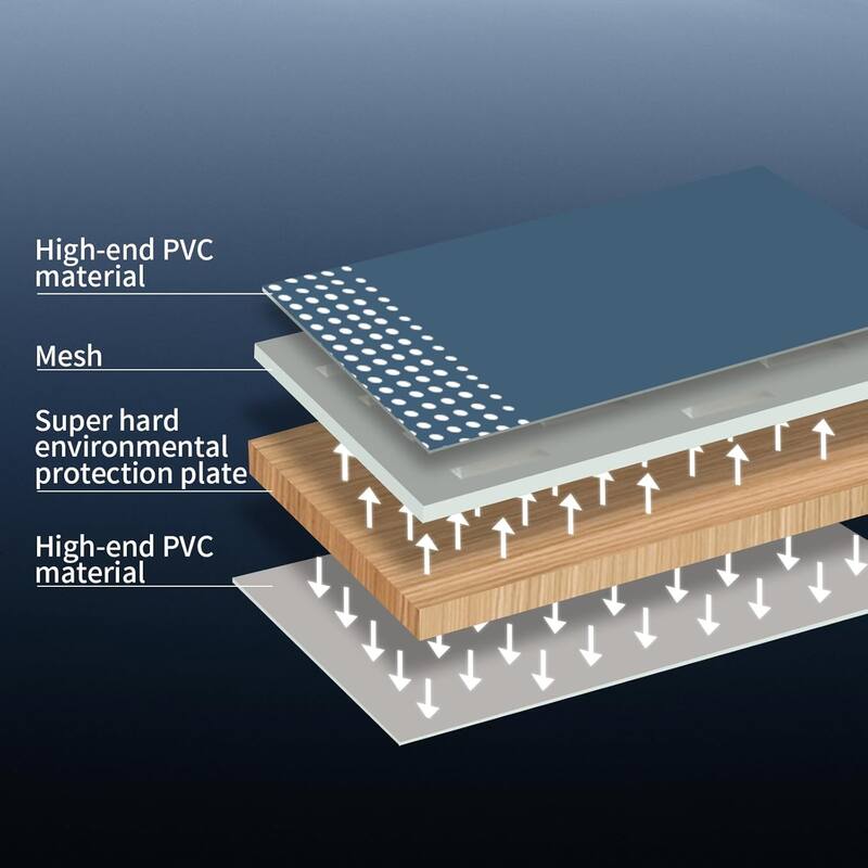 Swimming Pool w/Durable PVC Material,Easy Setup and Foldable Storage