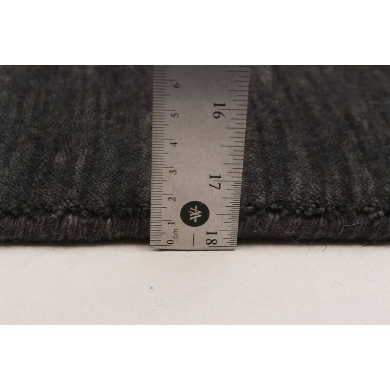 Kashkuli Gabbeh Grey Rug 6'7" x 9'9" - 6'7 x 9'9